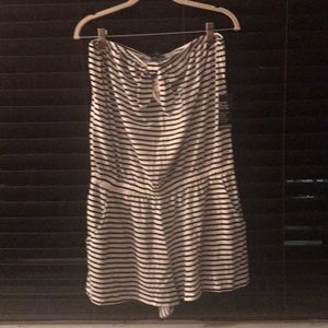 Brand new Express striped romper